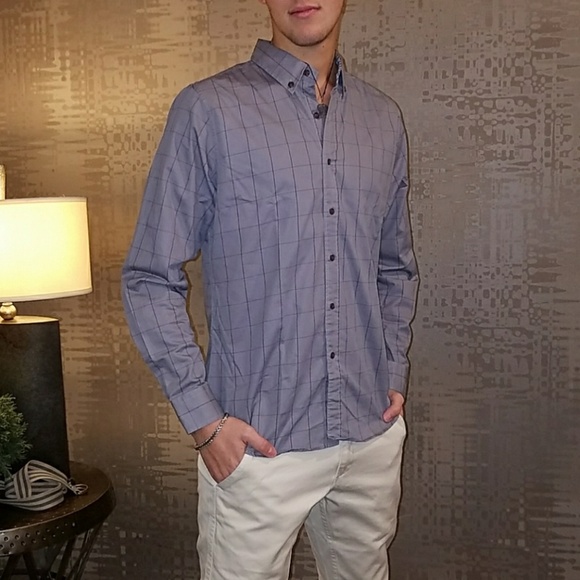 New Men's "Nashville" Plaid Long Sleeve Shirt - Picture 3 of 6
